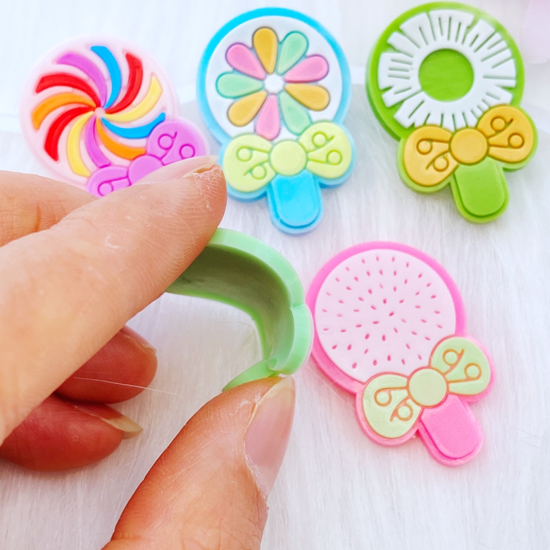 10pcs New Cute Lollipop Series - Embellishment Glue Craft 评论和价格