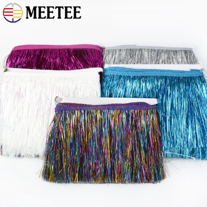 5/10Meters 10/15/20cm Sequin T - Fringe Ribbon Sewing 评论和价格