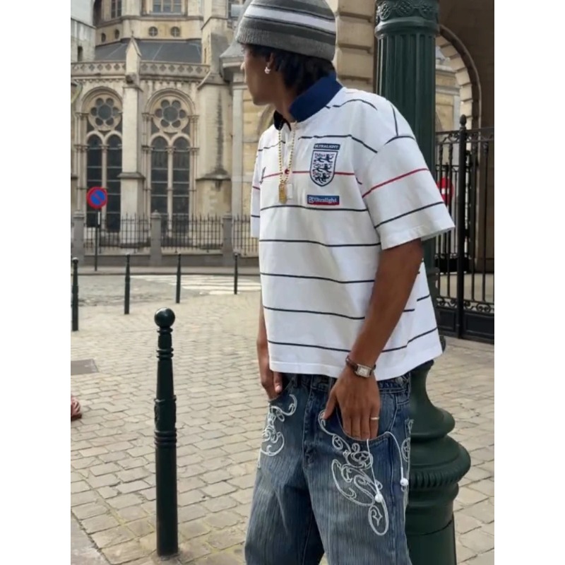 Retro Y2K 2 Pcs Set Street Sty - Embellish Knit 评论和价格