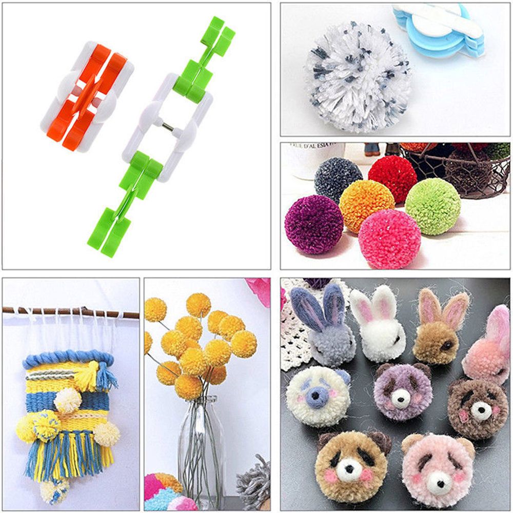 2pcs/lot Fashion Needle Craft  - Pom Pom Maker Tool 评论和价格
