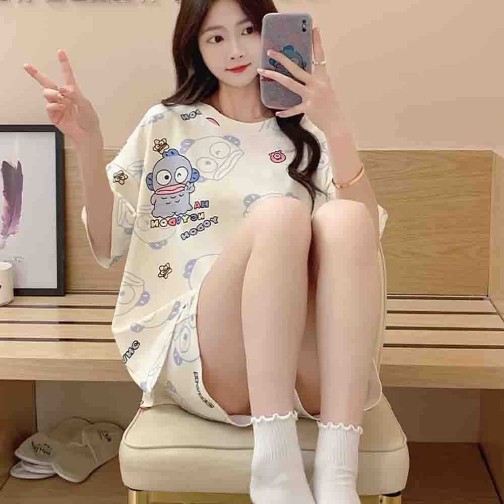 Sanrio Hangyodon 2-Piece Set o - Embellish Knit 评论和价格