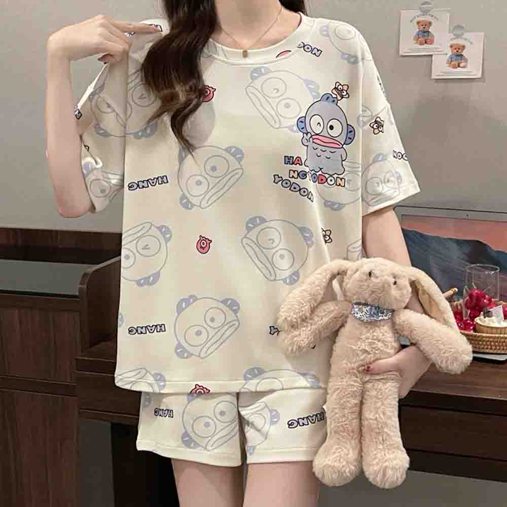 Sanrio Hangyodon 2-Piece Set o - Embellish Knit 评论和价格