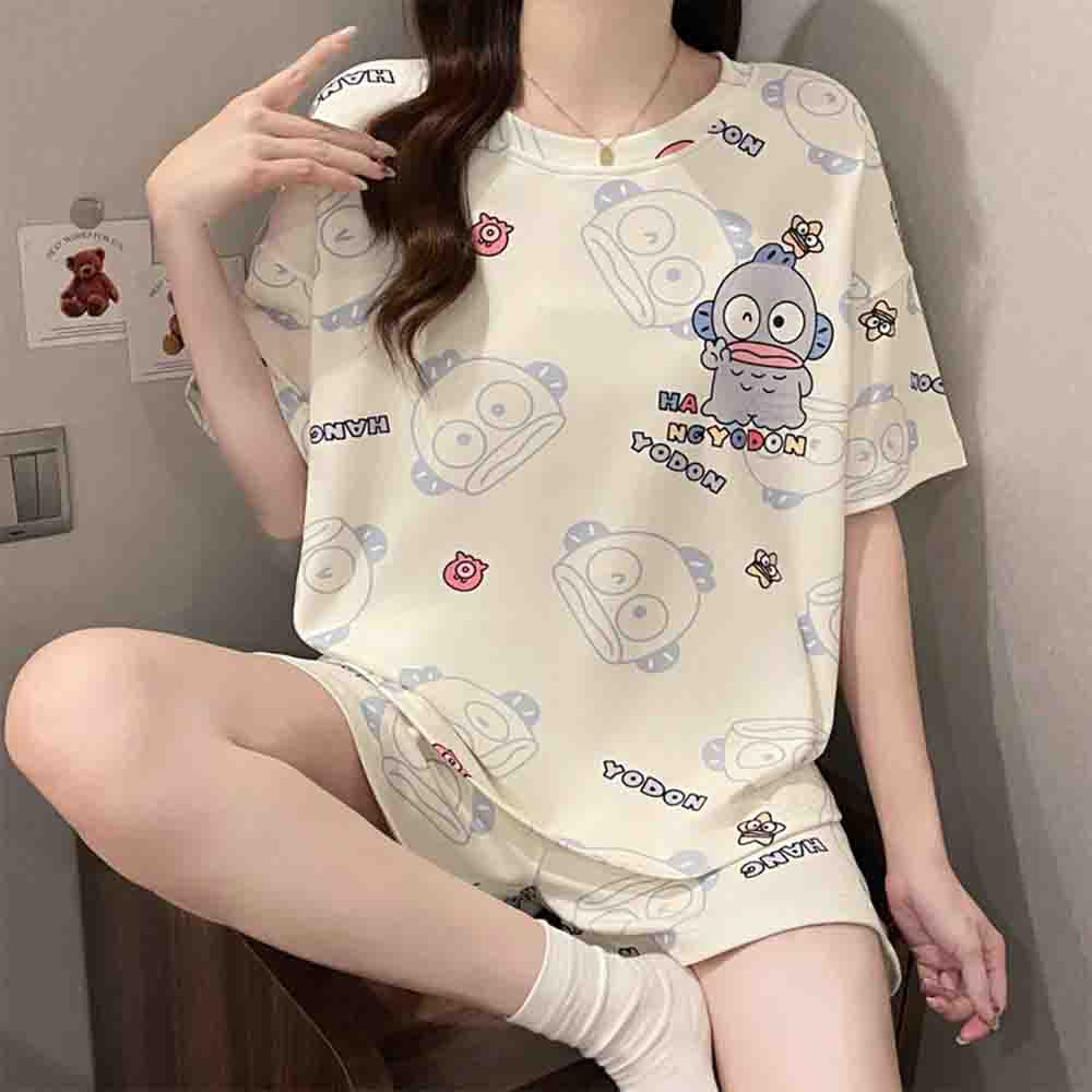 Sanrio Hangyodon 2-Piece Set o - Embellish Knit 评论和价格