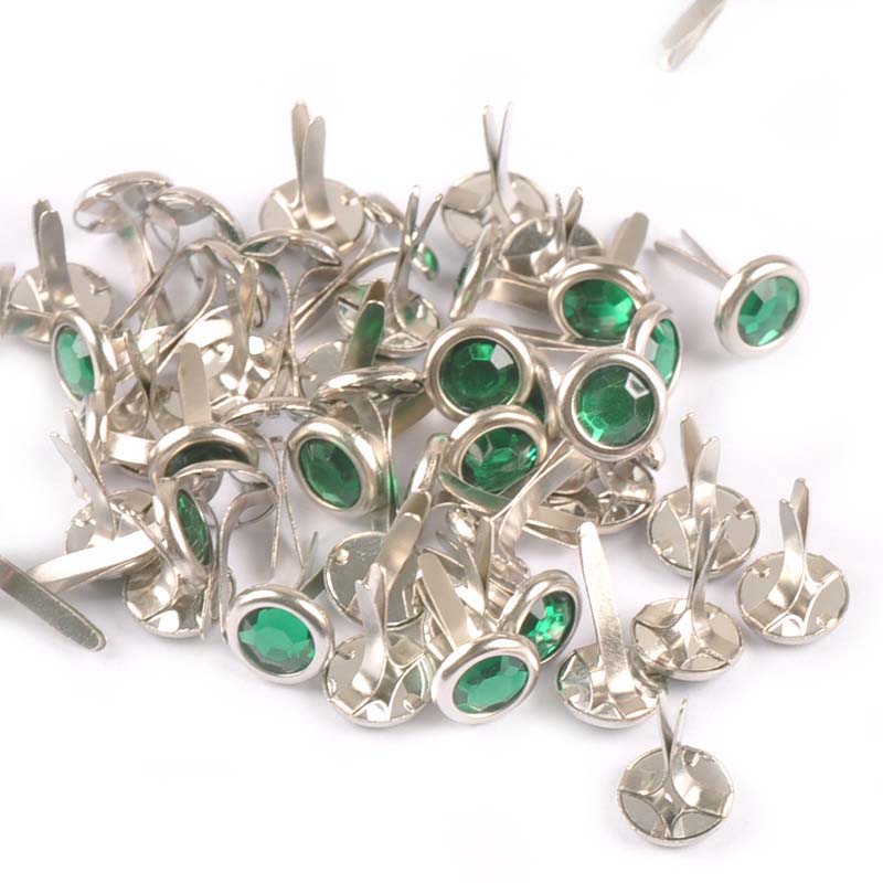 50pcs 8.5X15mm Mix Rhinestone  - Embellishments For Scrapbooking 评论和价格