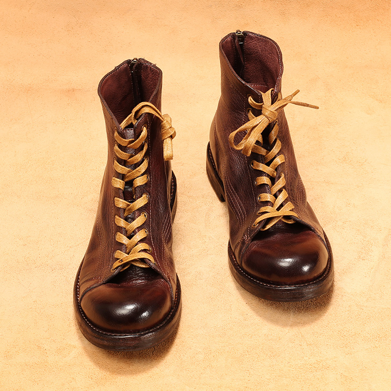 Men's High-top Goodyear-welted - Guipure Lace Panel 评论和价格