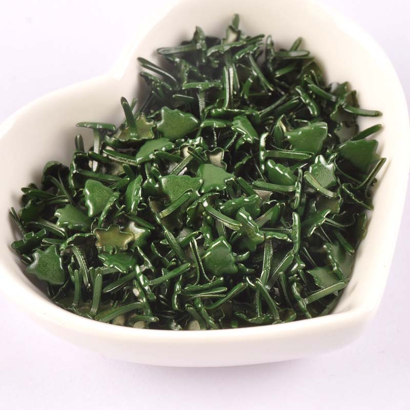 50pcs Mini Christmas Tree Brad - Christmas Craft Embellishment 评论和价格