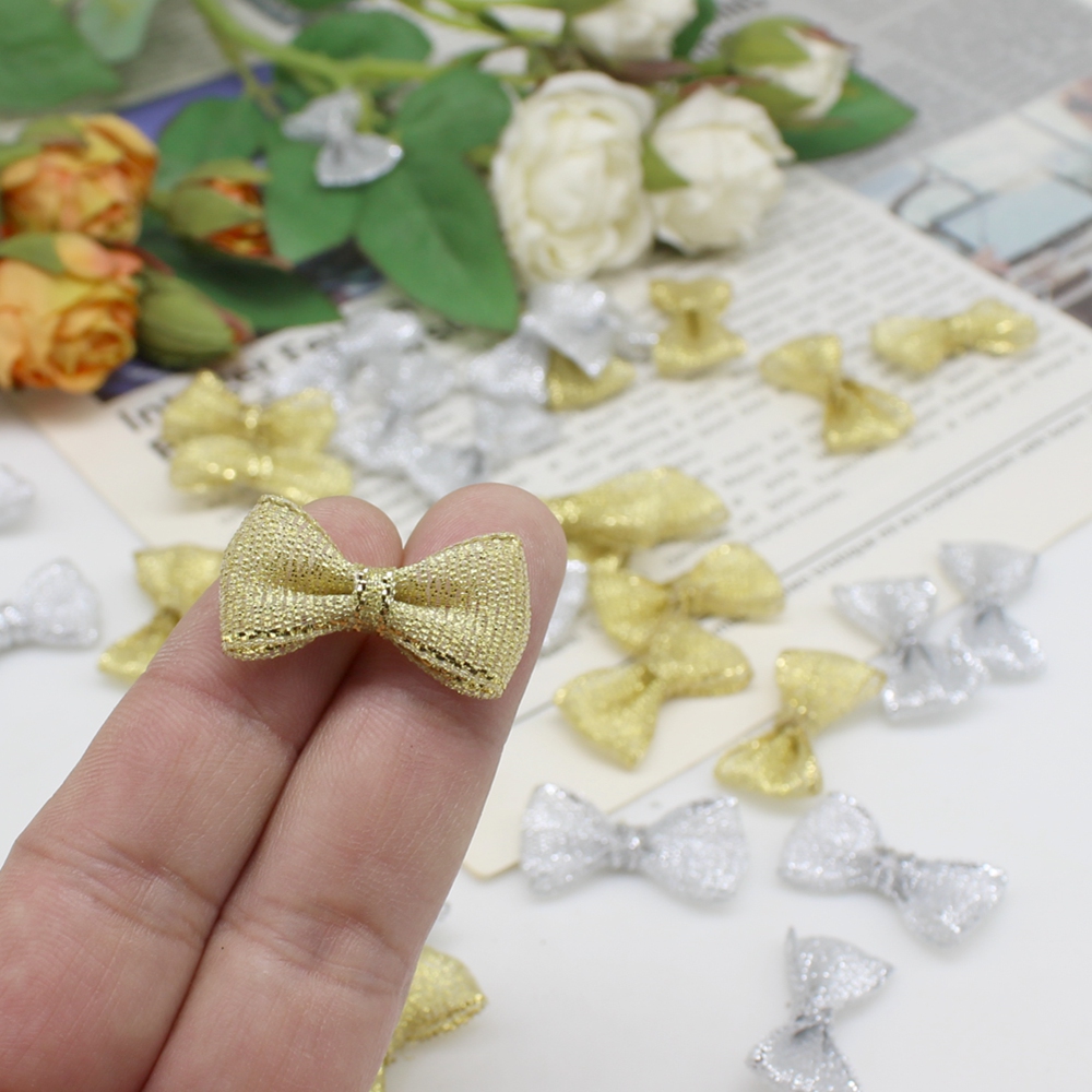 50/100pcs 15mm-30mm Gold and S - Embellishments For Scrapbooking 评论和价格