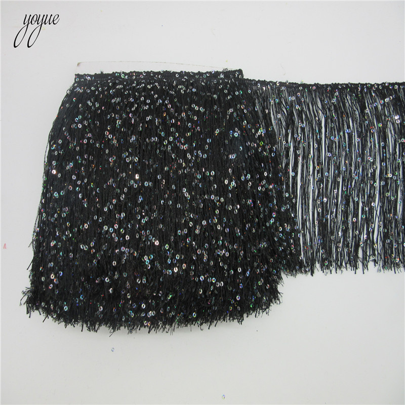 YOYUE 1Yard 20CM Long Polyeste - Fringe Ribbon Sewing 评论和价格