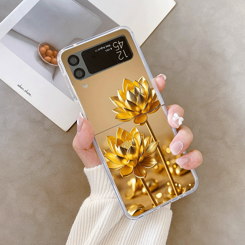 Creative Golden Lotus Flower P - Embroidery Embellishments 评论和价格