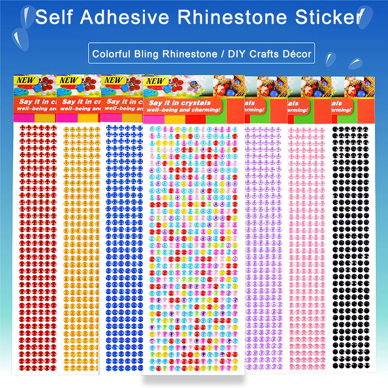 900/504Pcs Bling Acrylic Rhine - Embellishment Glue Craft 评论和价格