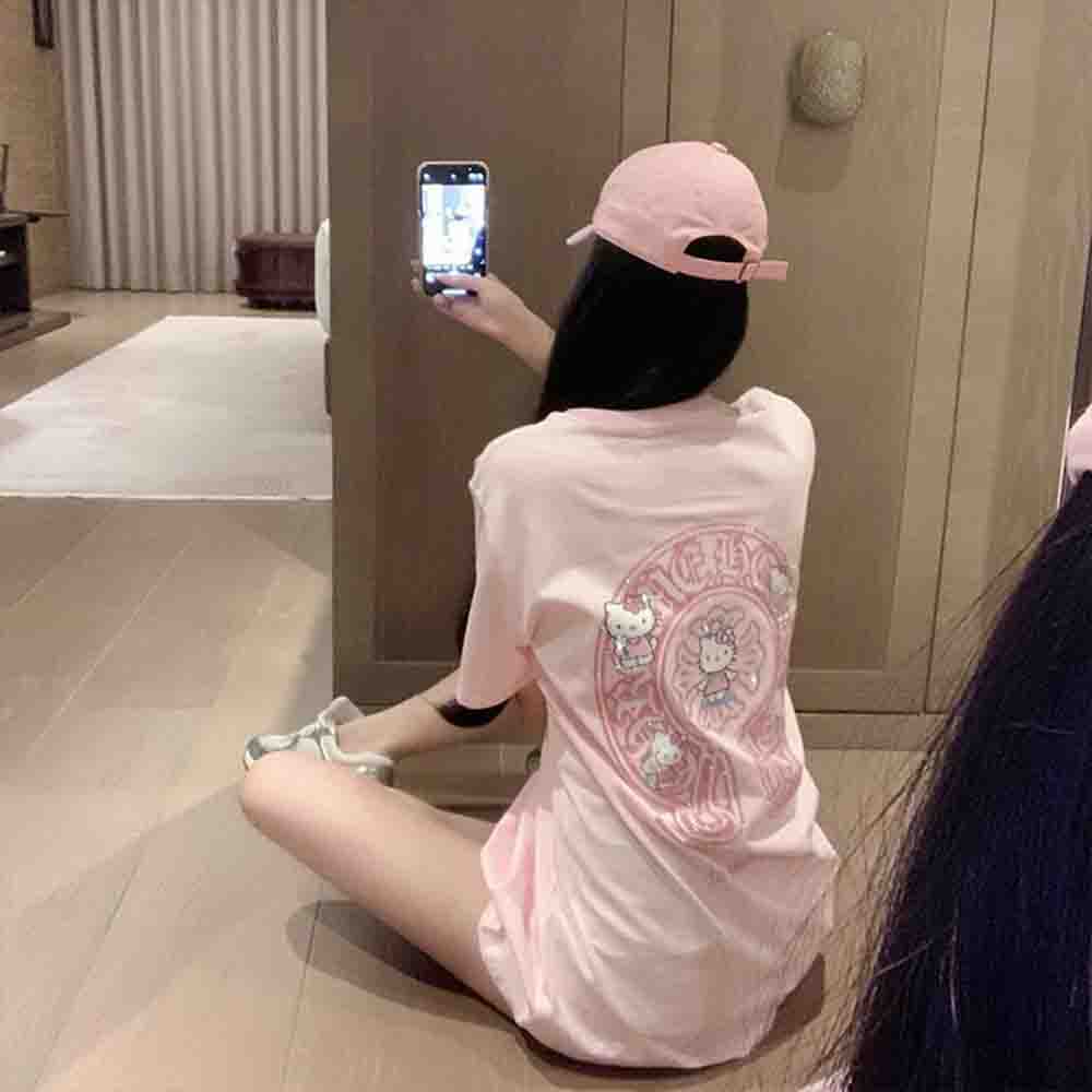 Korean Version Hello Kittys Di - Embellish Knit 评论和价格