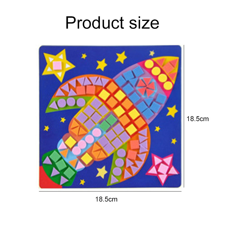 Bulk 3D Foam Mosaic Sheets – C - Embellishments For Scrapbooking 评论和价格