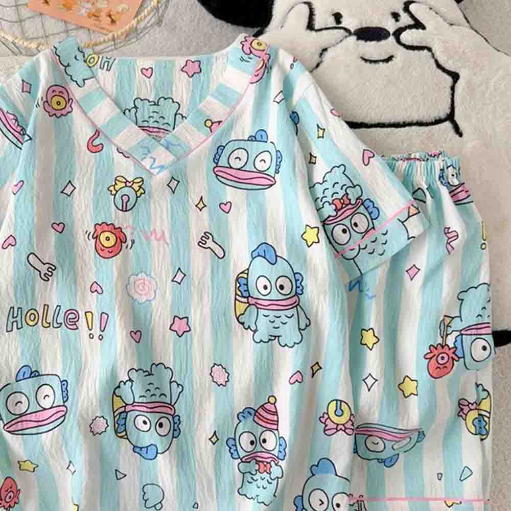 Sanrio Hangyodon Women's Pajam - Embellish Knit 评论和价格