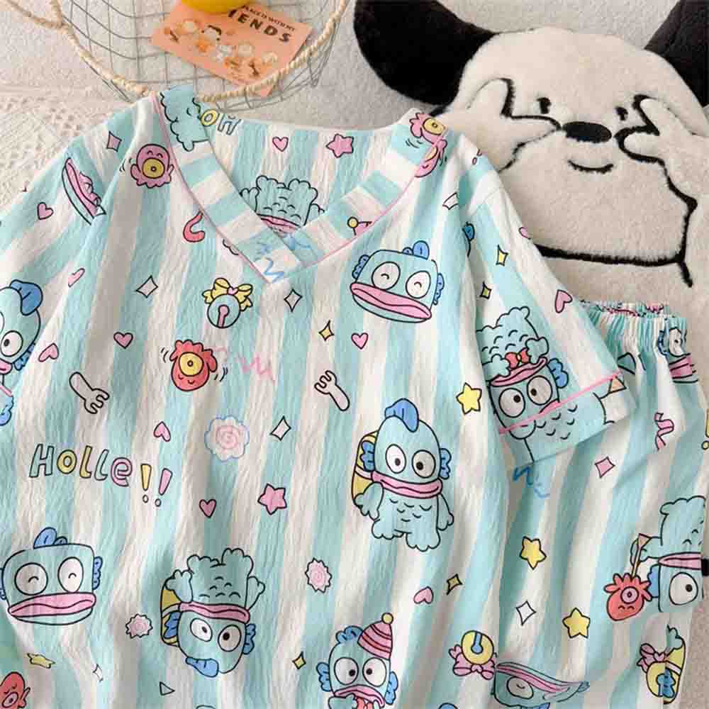 Sanrio Hangyodon Women's Pajam - Embellish Knit 评论和价格