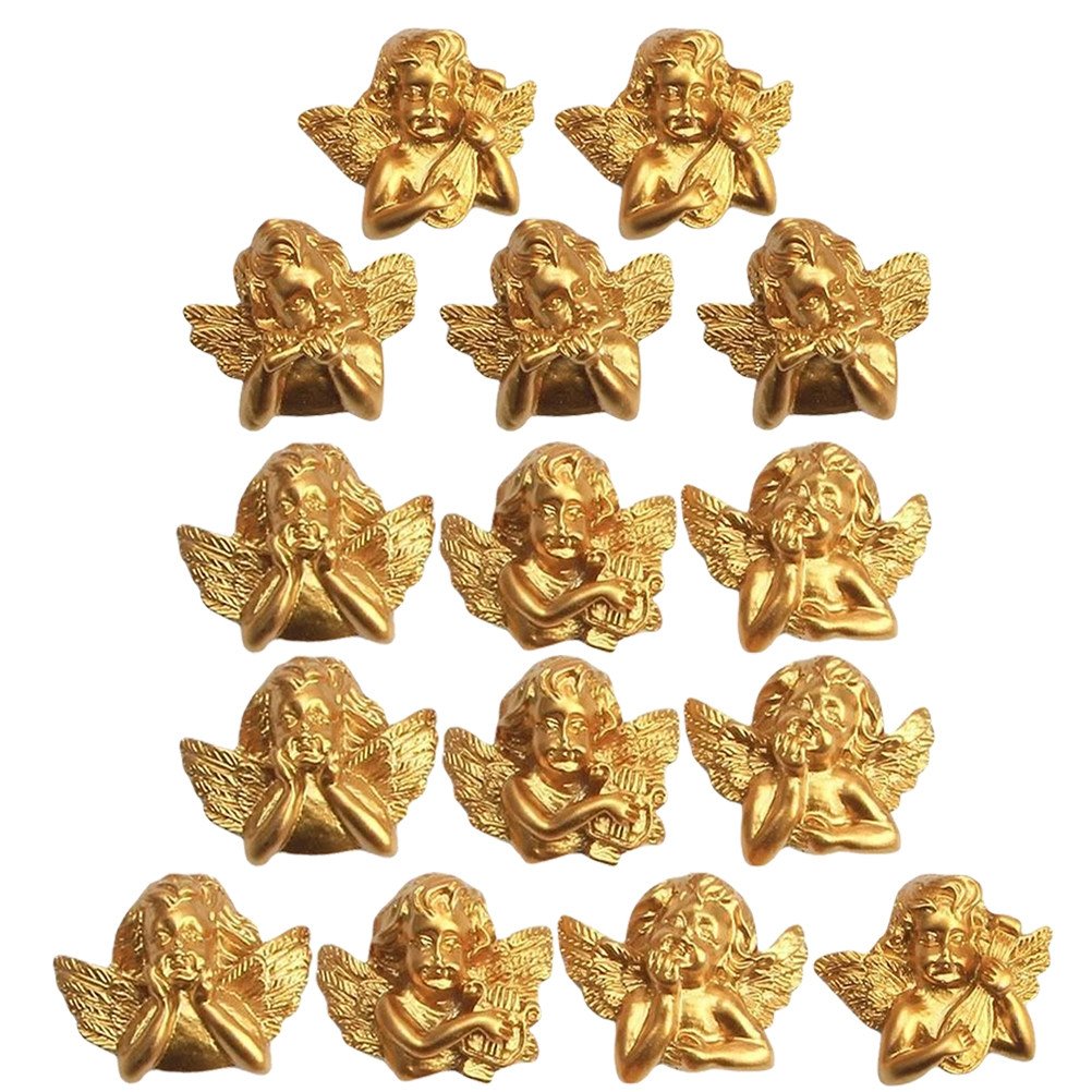 15pcs Resin Angel Accessories  - Embellish Craft 评论和价格