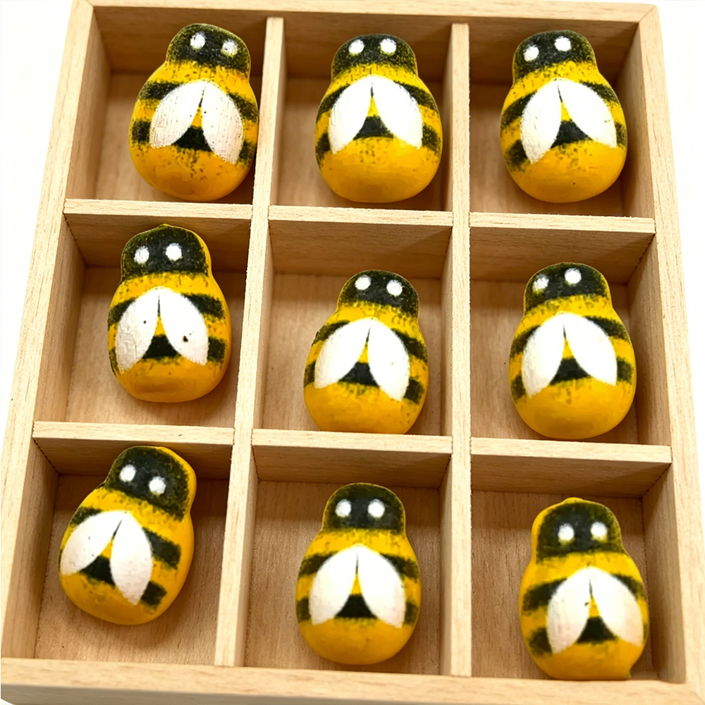 50pcs Yellow Wood Glue Buttons - Embellishment Glue Craft 评论和价格