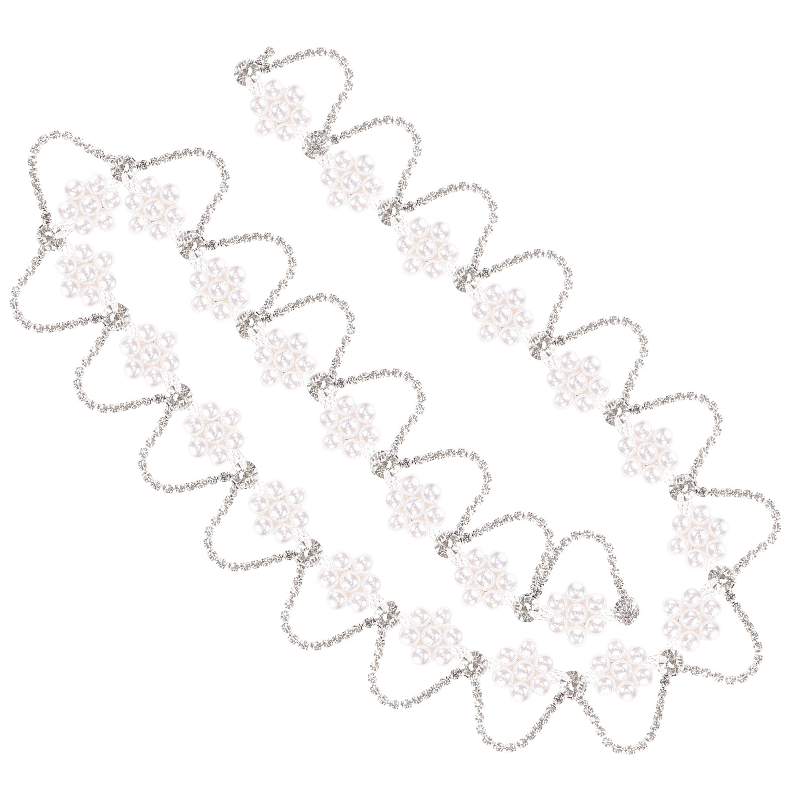 Rhinestone Pearl Chain Trim Pr - Pearl Trim Chain 评论和价格