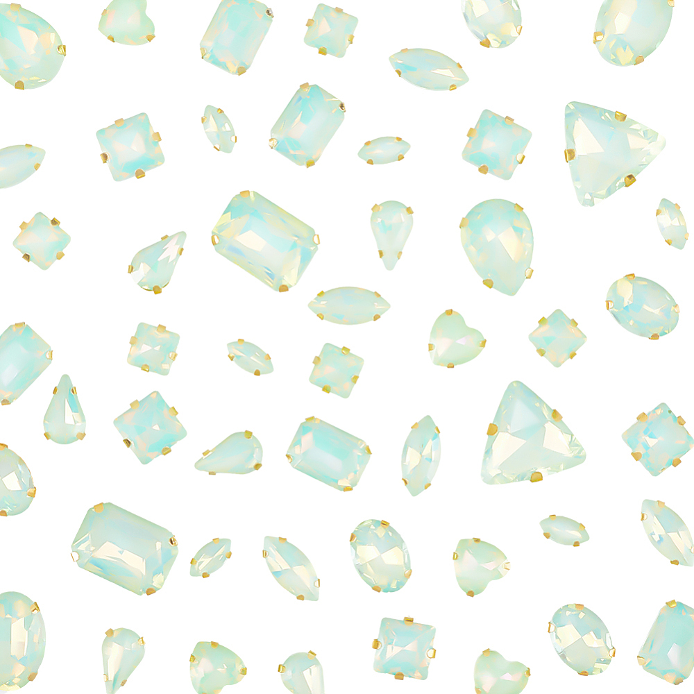 50Pcs Sew On Rhinestones Mixed - Sew On Rhinestone 评论和价格