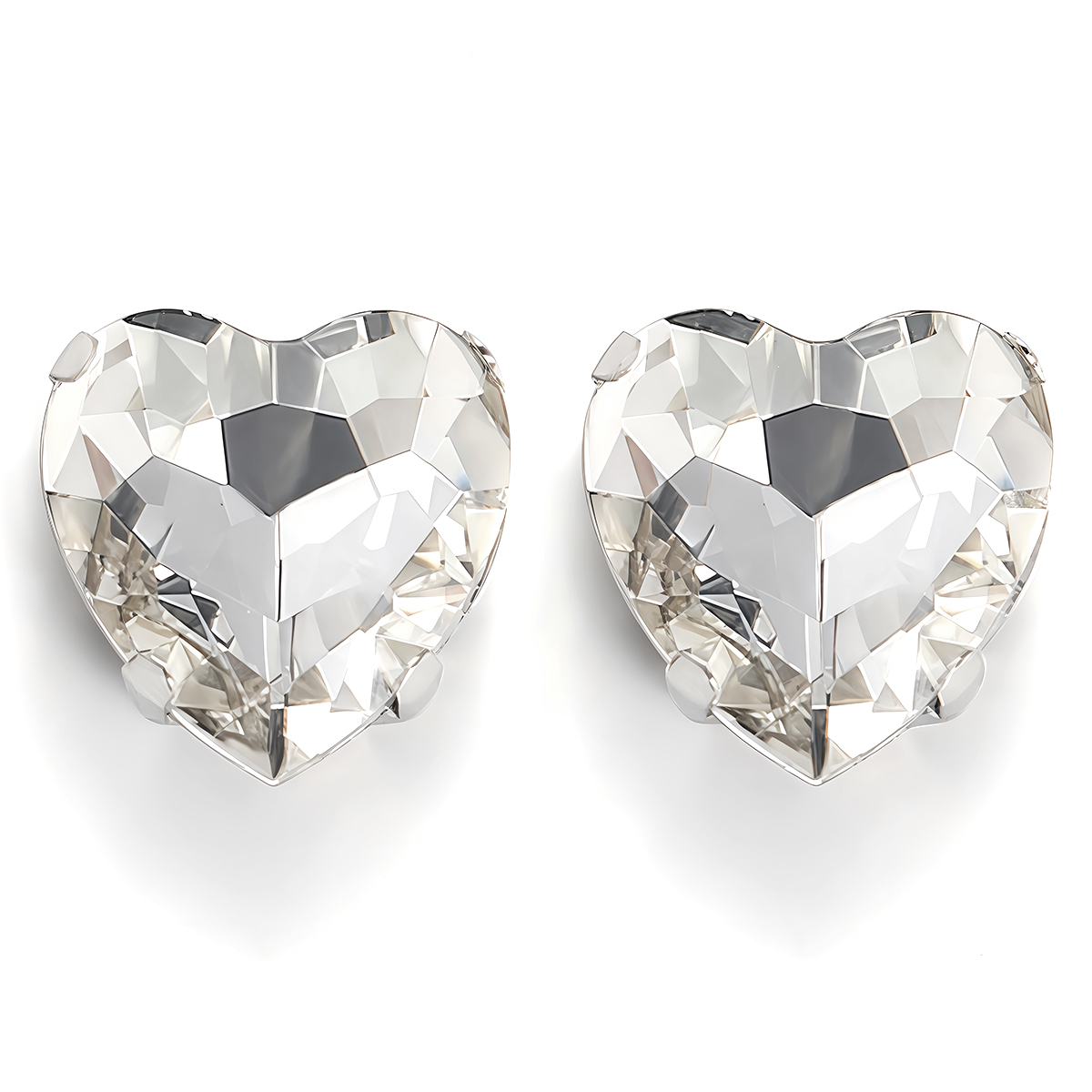 Heart Shape Glass Rhinestones  - Sew On Rhinestone 评论和价格