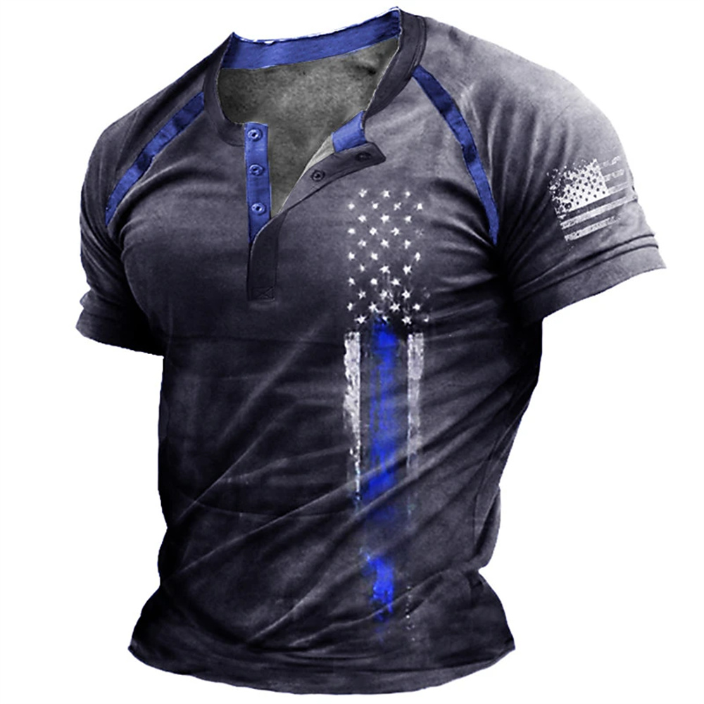 Funny 3D American Flag Print M - Embellish Knit 评论和价格