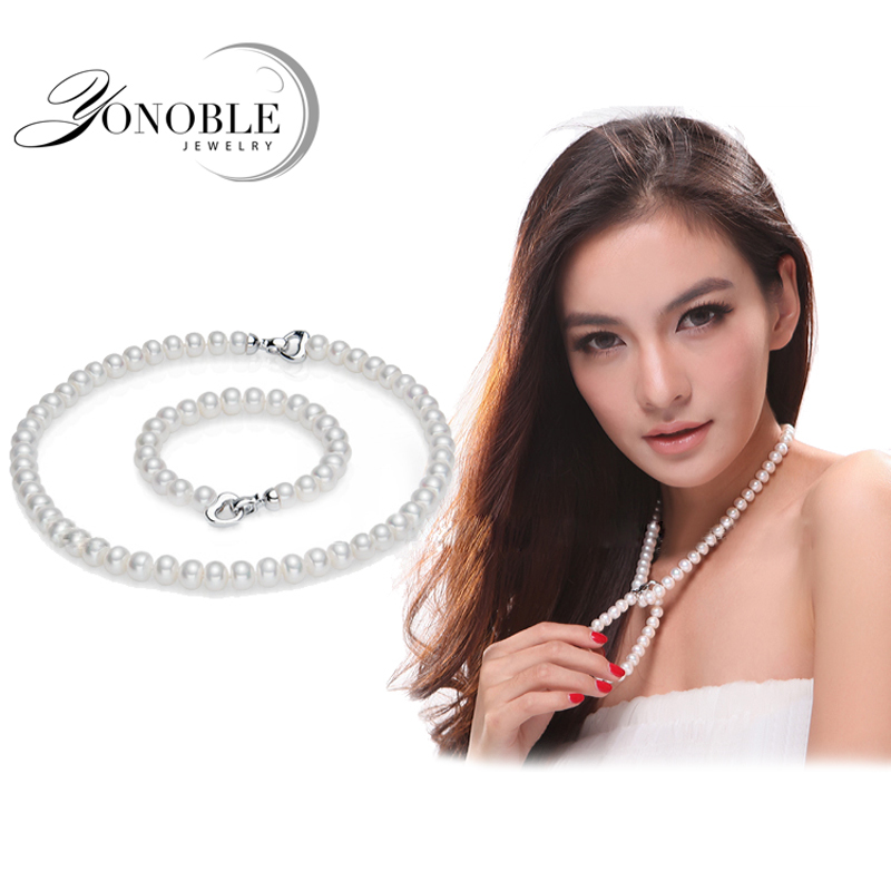 Wedding Natural Freshwater Pea - Pearl Trim Chain 评论和价格
