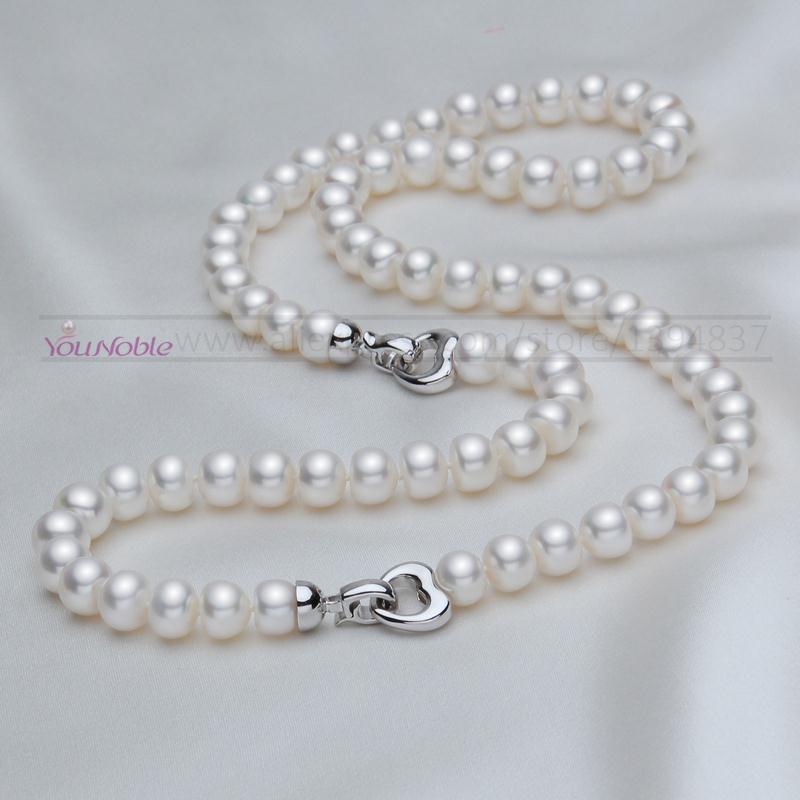 Wedding Natural Freshwater Pea - Pearl Trim Chain 评论和价格