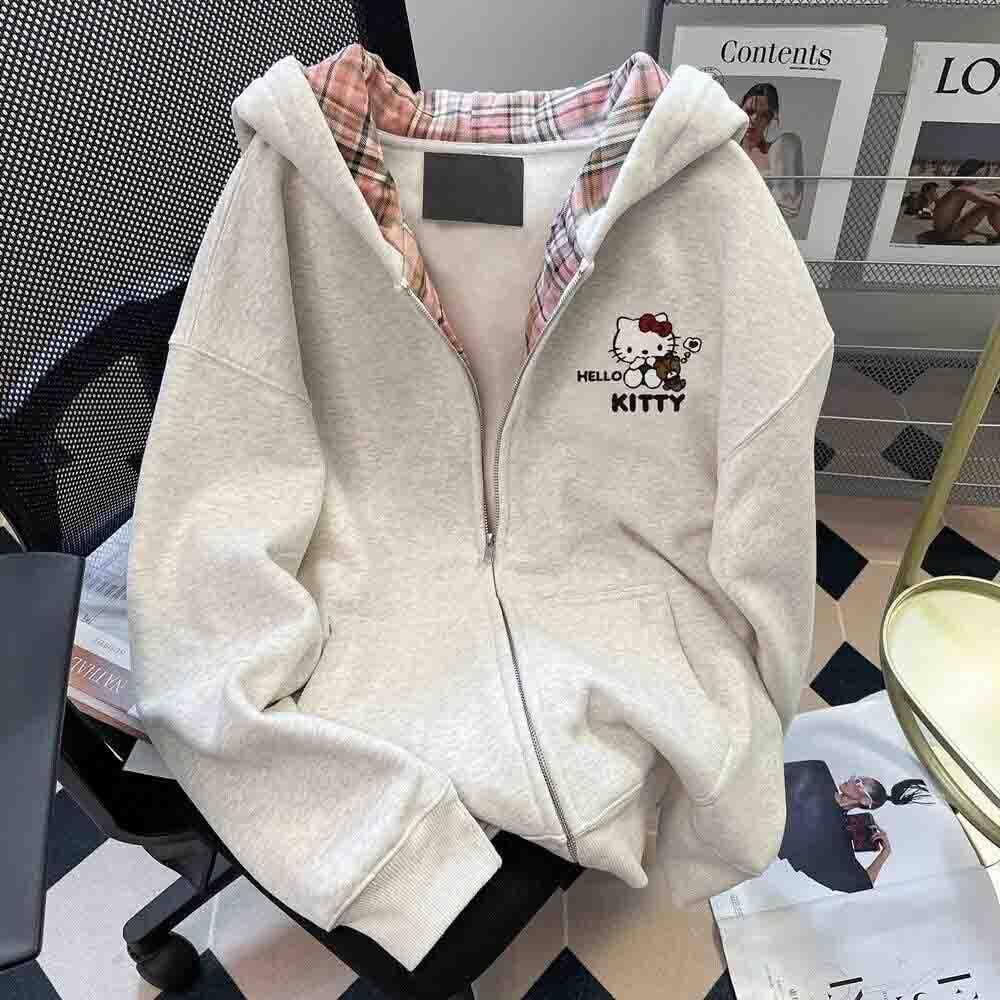 Hello Kitty Women's Hooded Swe - Embellish Knit 评论和价格