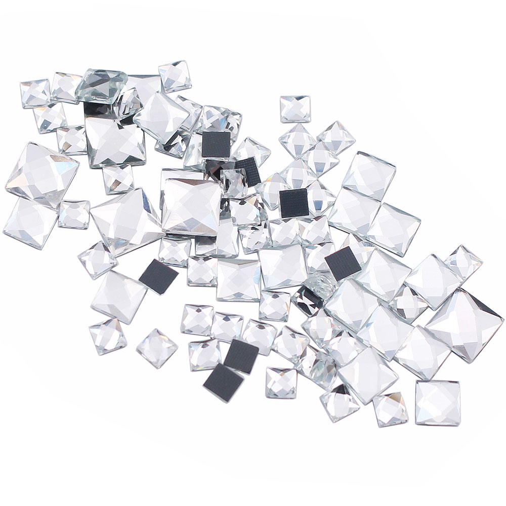 5mm 8mm 10mm Rhinestones Squar - Hotfix Rhinestone Sheet 评论和价格