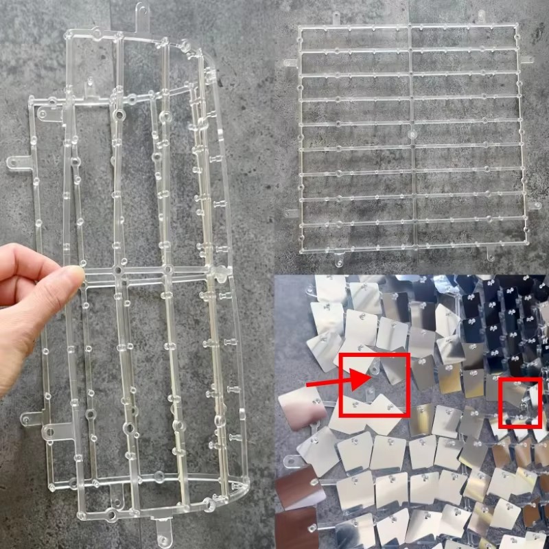 12/16/18/24PCS Shimmer Wall Ba - Sequin Fabric Panel 评论和价格