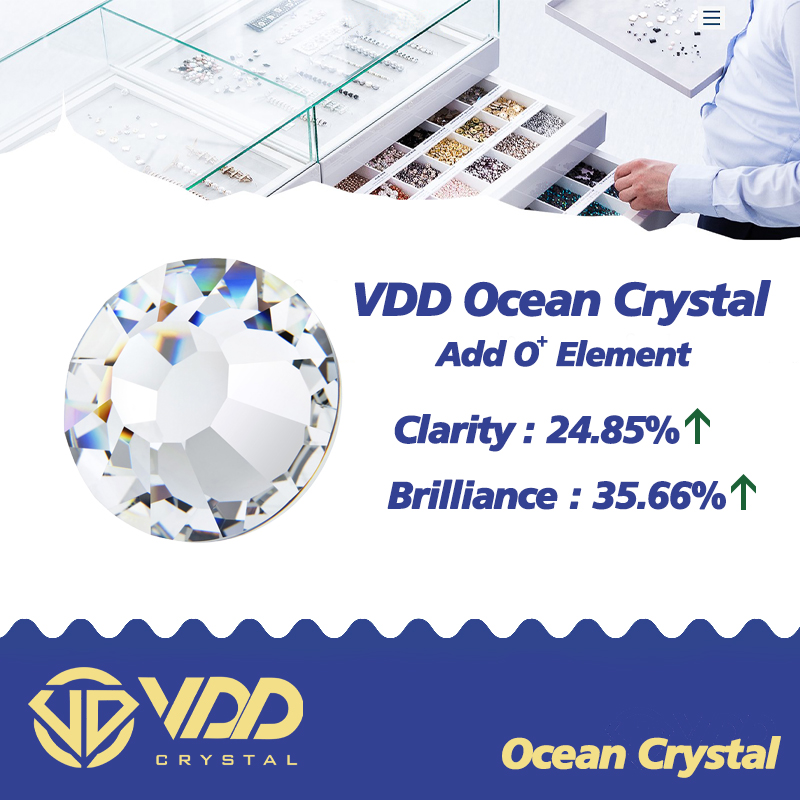 VDD 046 Green Opal  Crystals F - Hotfix Rhinestone Sheet 评论和价格