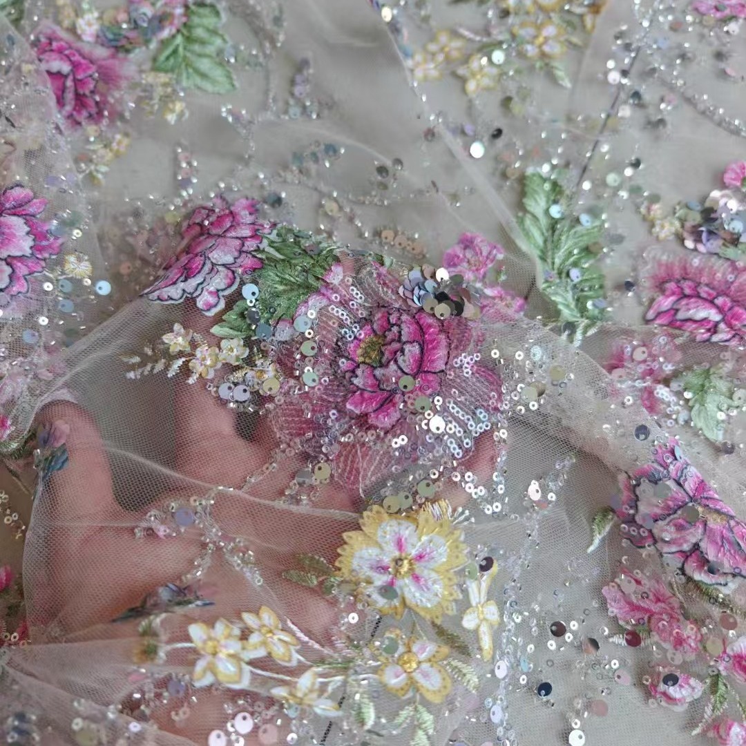 1M 120Cm Wide Luxury Beaded La - Embellish Knit 评论和价格
