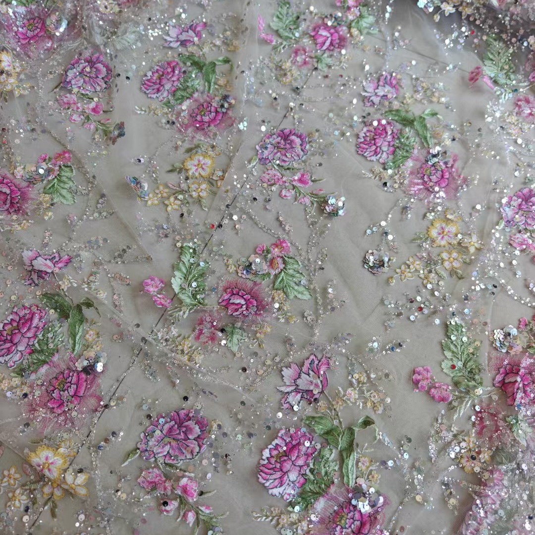 1M 120Cm Wide Luxury Beaded La - Embellish Knit 评论和价格