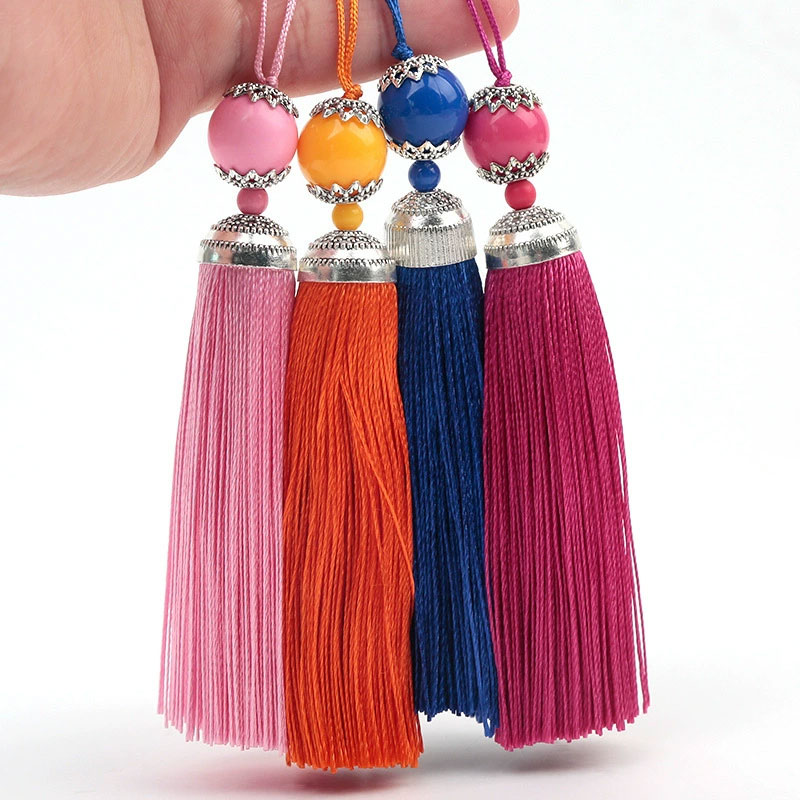 1/3/5pcs Silk Tassel Fringe Br - Beaded Trim Fringe 评论和价格