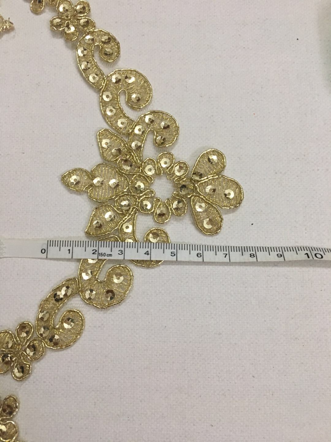 1y/7.5cm Exquisite Polyester S - Beaded Trim Fringe 评论和价格