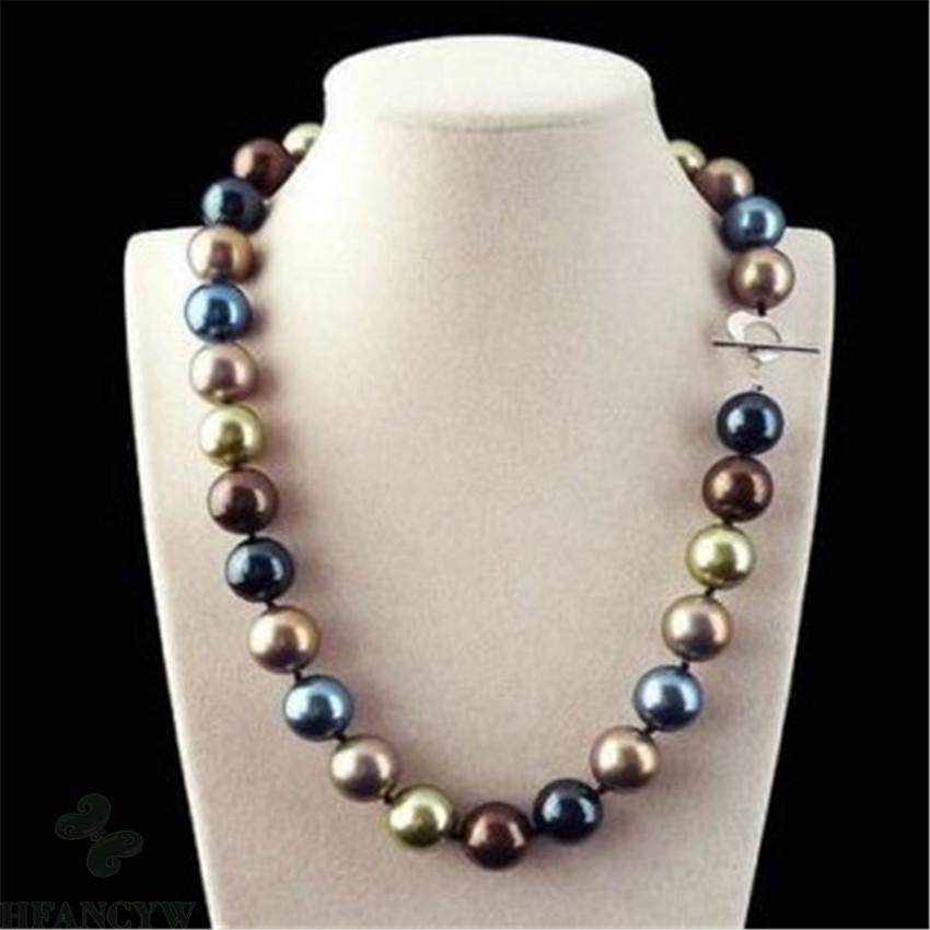 Huge 12mm Multicolor Round Sou - Pearl Trim Chain 评论和价格