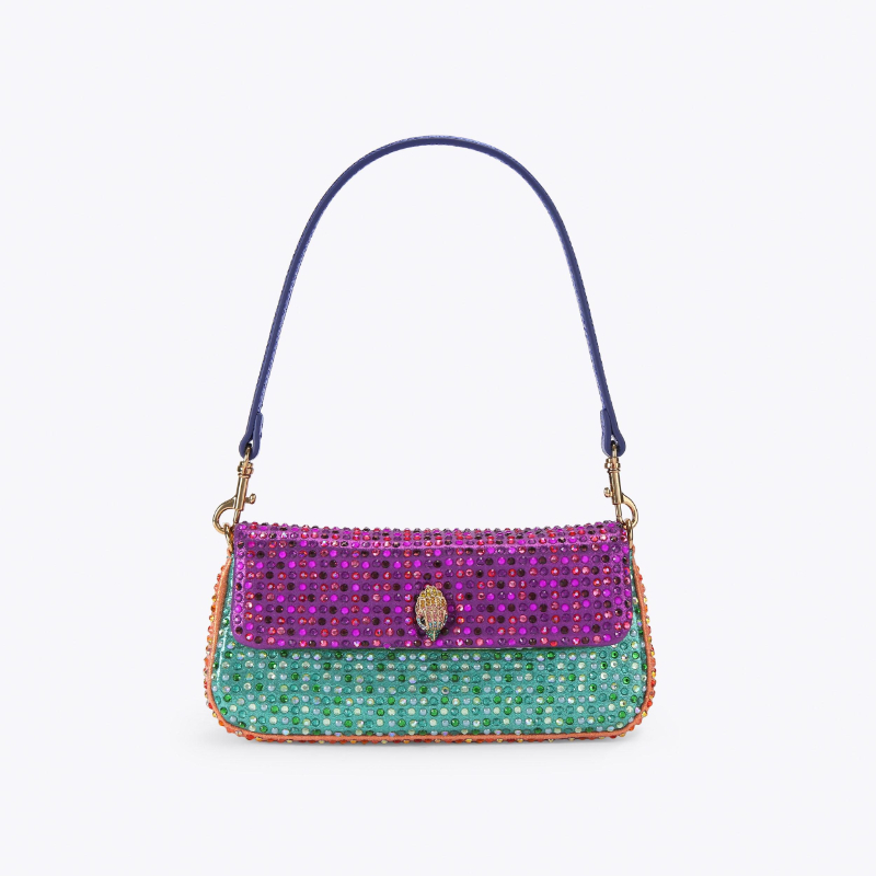 Luxury Pickle Shoulder Bag Wom - Sequin Fabric Panel 评论和价格