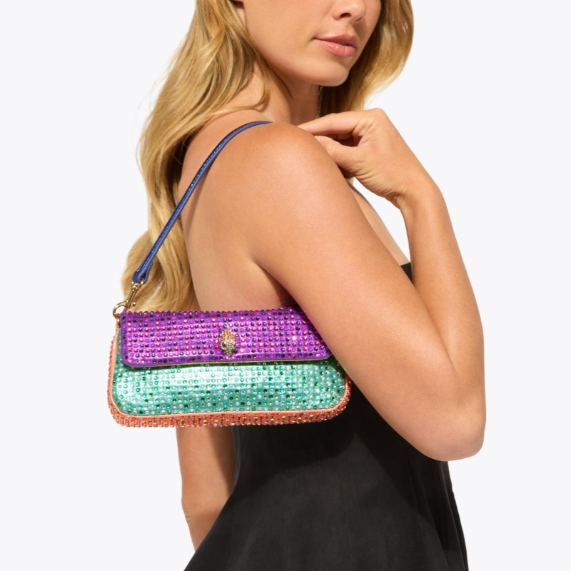Luxury Pickle Shoulder Bag Wom - Sequin Fabric Panel 评论和价格