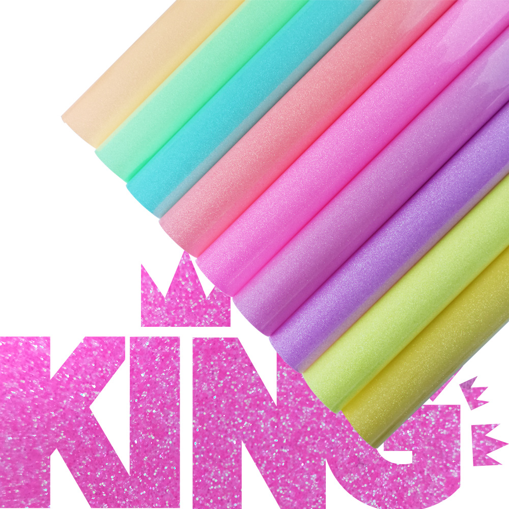 Heat Transfer Vinyl Glow In Th - Glitter Vinyl Roll 评论和价格