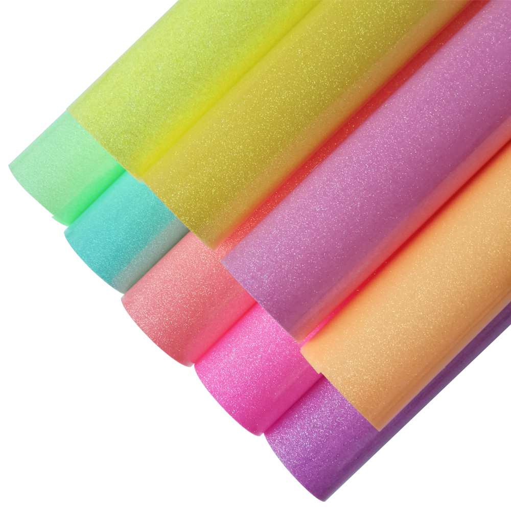 Heat Transfer Vinyl Glow In Th - Glitter Vinyl Roll 评论和价格