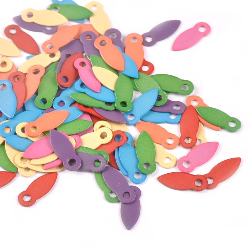 100Pcs Multicolor Brads For Sc - Embellishments For Scrapbooking 评论和价格