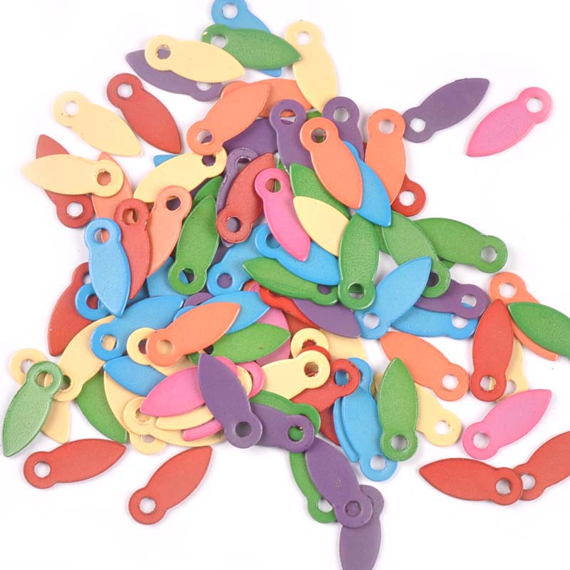 100Pcs Multicolor Brads For Sc - Embellishments For Scrapbooking 评论和价格