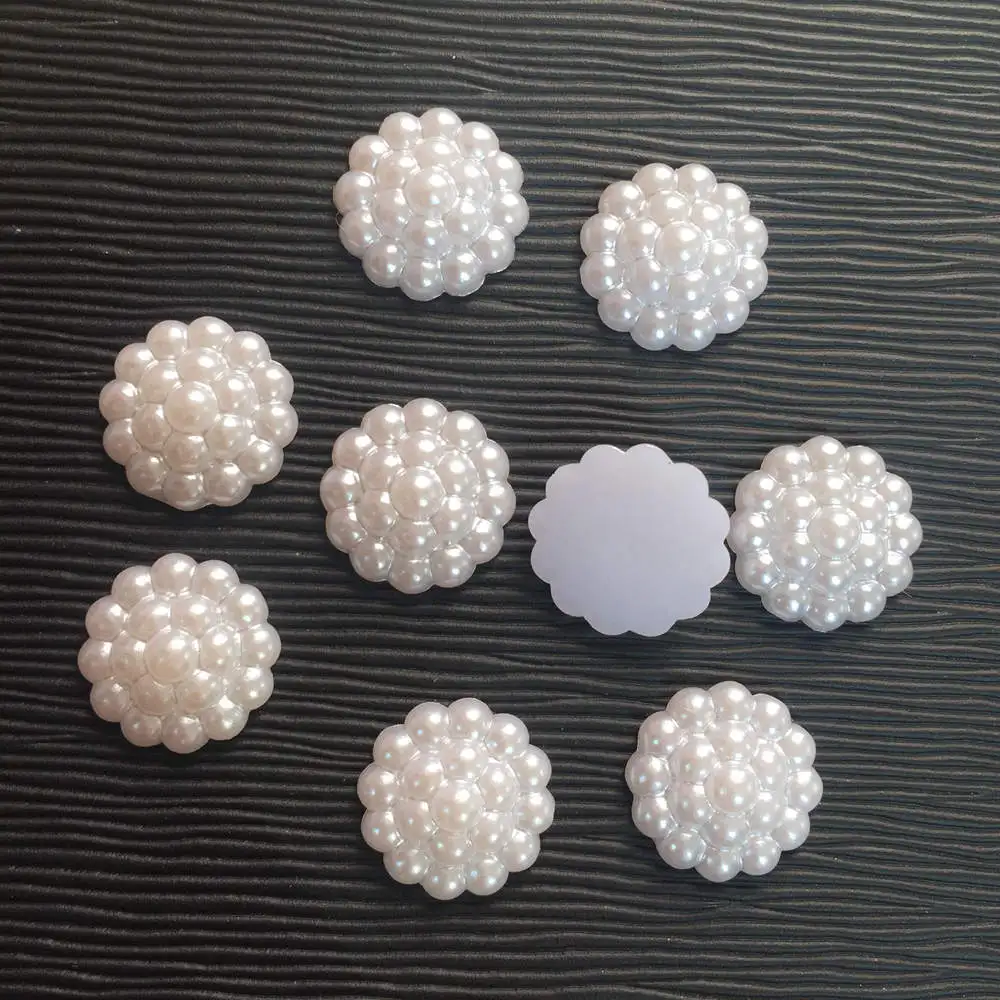 80pcs/lot  Flatback Pearl Chri - Embellishment Glue Craft 评论和价格