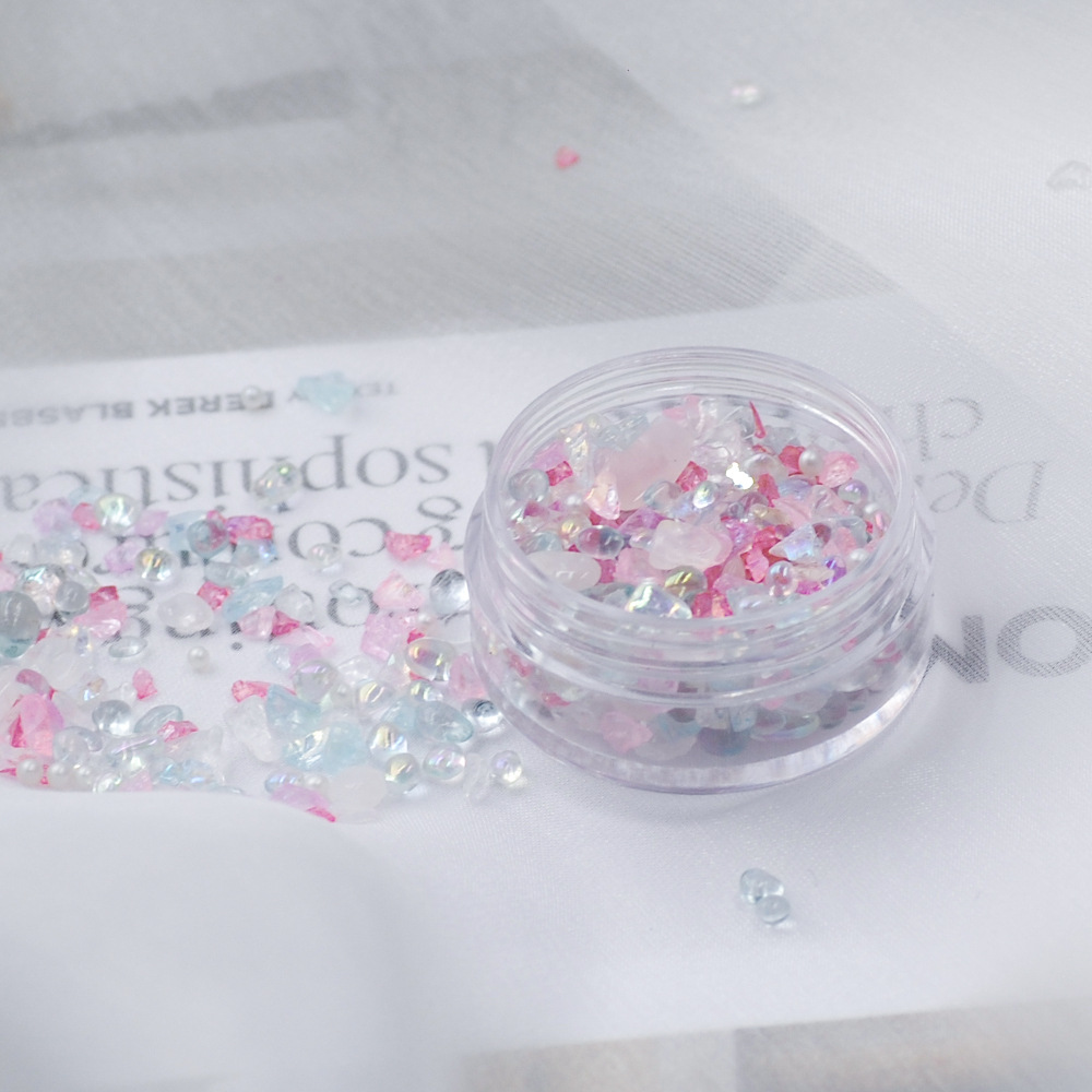 DIY Seashell Resin Gems Irregu - Embellishment Glue Craft 评论和价格