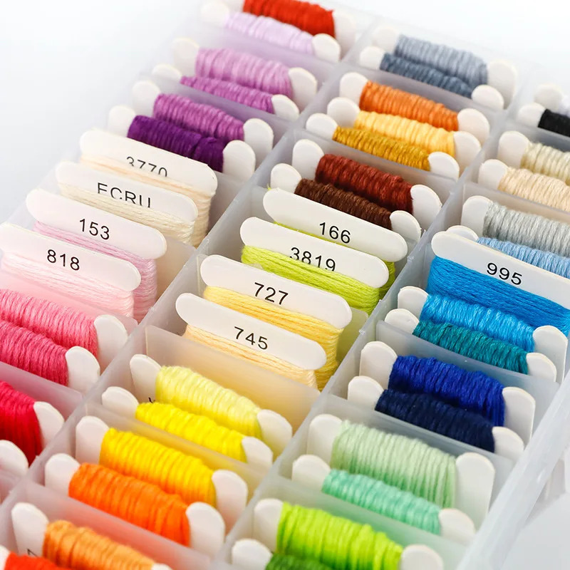100% Cotton Embroidery Thread  - Embroidery Craft 评论和价格