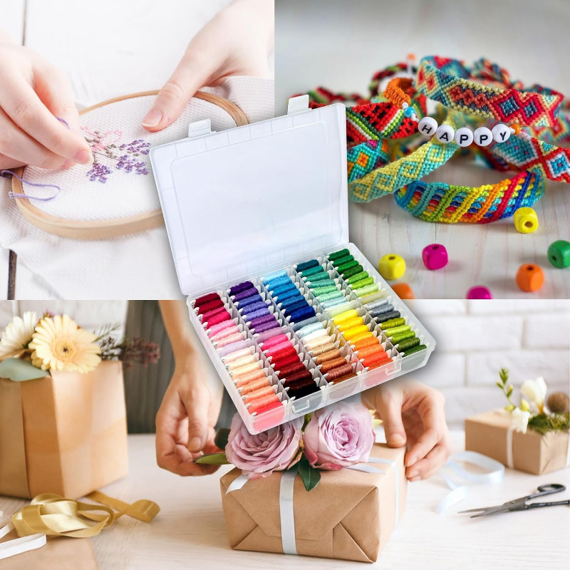 100% Cotton Embroidery Thread  - Embroidery Craft 评论和价格
