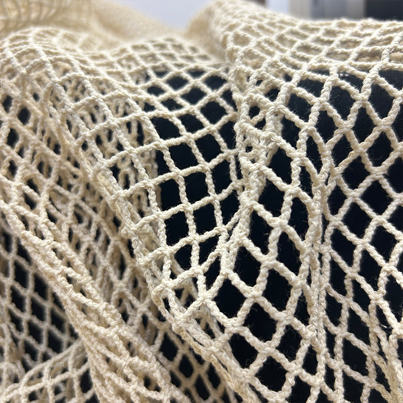 Cotton Linen Fish Net Fabric L - Crystal Mesh Fabric 评论和价格